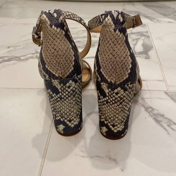 Sam Edelman python block heels - Picture 2 of 9